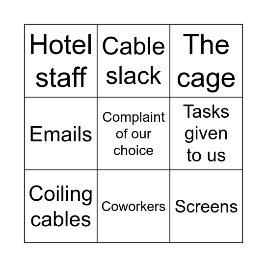 Bingo 2.0 Bingo Card