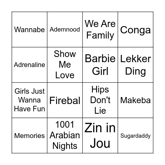 HITBINGO Card