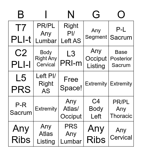 Adjusting BINGO Card