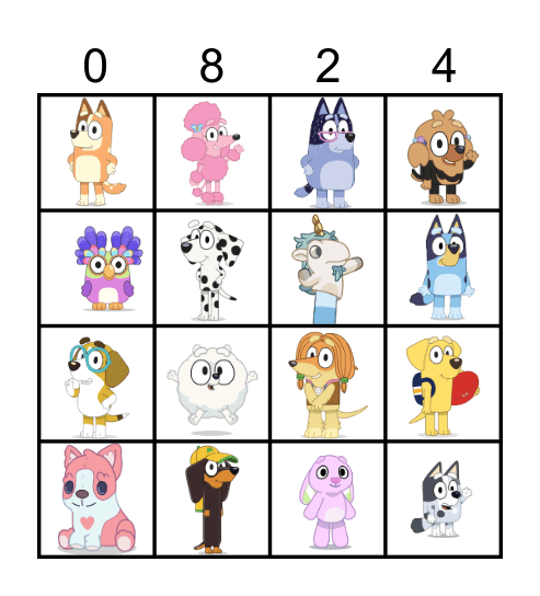 Elena Soleil's 2nd Birthday Bingo Card