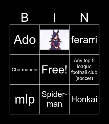 wplace bingo Card