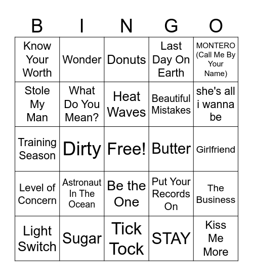 30MB Round 2 Bingo Card