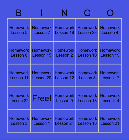SUMMIT BINGO Card