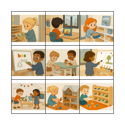 groep 1-2c Bingo Card