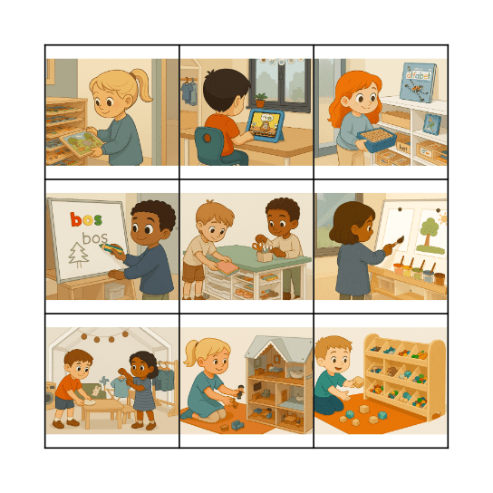 groep 1-2c Bingo Card