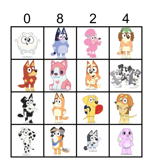 Elena Soleil's 2nd Birthday Bingo Card