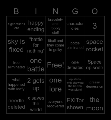 TPOT 20 BINGO!!! Bingo Card