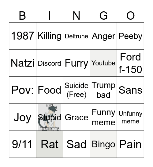 Mask fun game Bingo Card