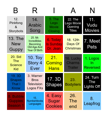 Nicharless87@gmail.com Bingo Card