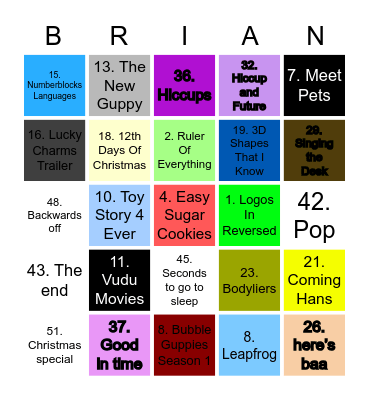 Nicharless87@gmail.com Bingo Card