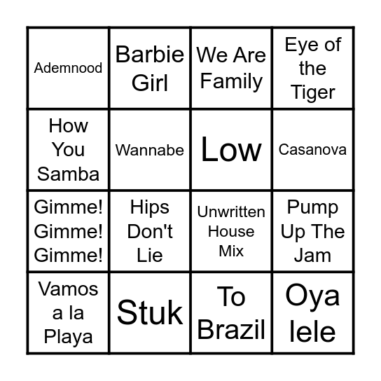 HITBINGO Card