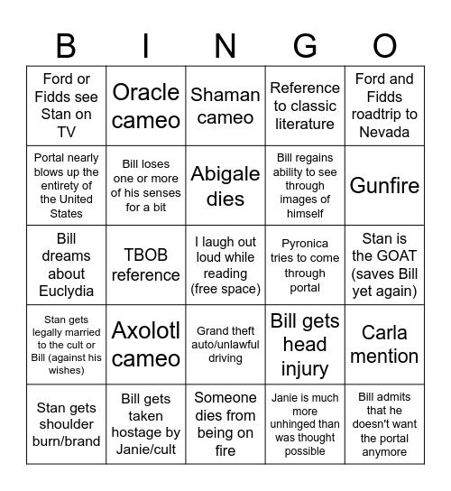 MW Ch 32 Bingo Card