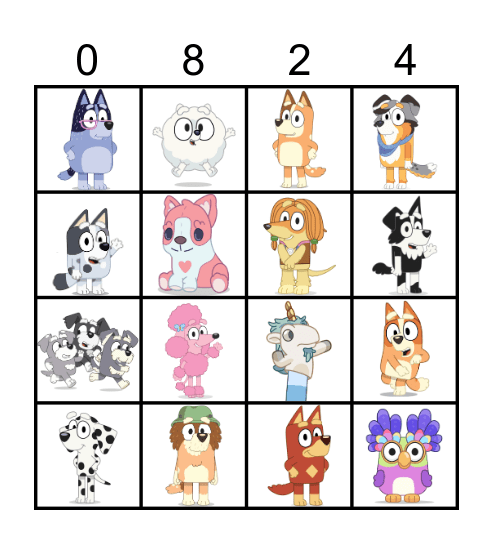 Elena Soleil's 2nd Birthday Bingo Card