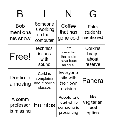 Flex Bingo Card