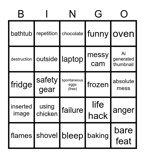 how to basic Bingo Card