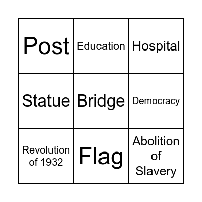 King Rama 5 - 7 Bingo Card