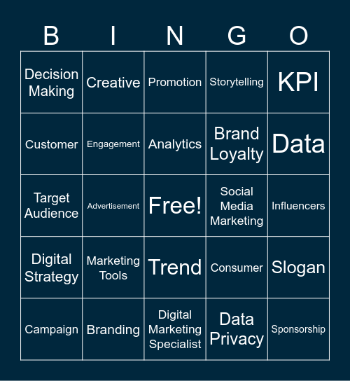 Unbox the clues: Marketing Buzz - Spot It Before It's Viral Bingo Card