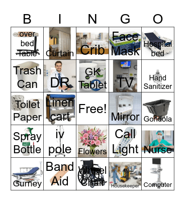 ~Environmental Services Week~ Bingo Card
