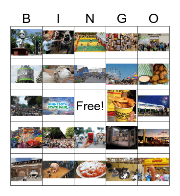 The Great Minnesota Get Together! Bingo Card