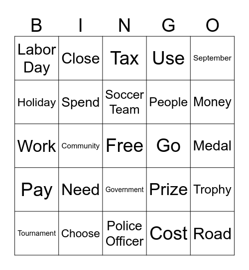 Chapter 2: Making Decisions Bingo Card