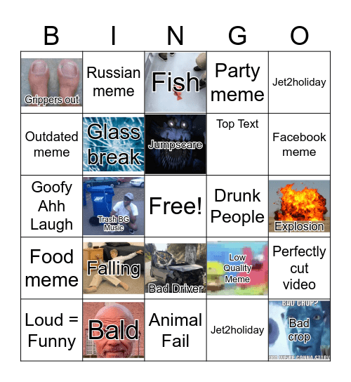 StanleyMOV Unusual Bingo 3 Bingo Card