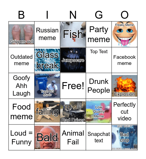 StanleyMOV Unusual Bingo 3 Bingo Card