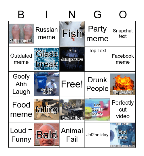 StanleyMOV Unusual Bingo 3 Bingo Card