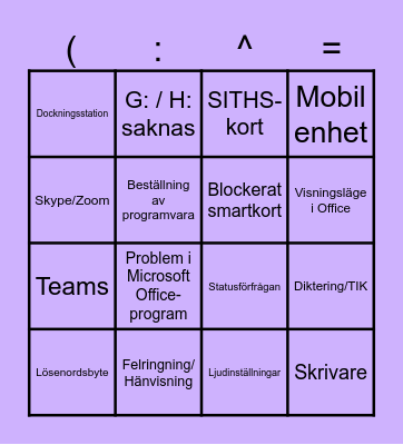 ฿ł₦₲Ø ฿₳₦₲Ø ฿Ø₦₲Ø Bingo Card