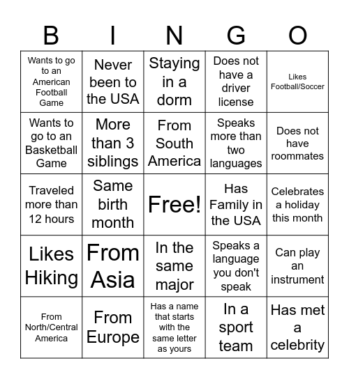 IPENG BBQ 2025 Bingo Card