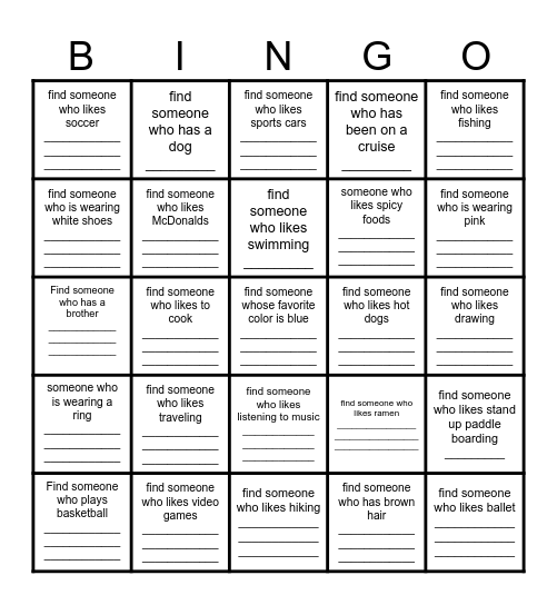 MUUSIKA Bingo Card