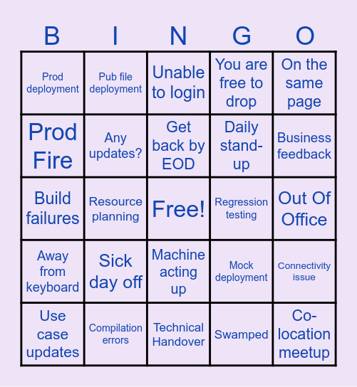 VA IE Happy Hour Bingo !! Bingo Card