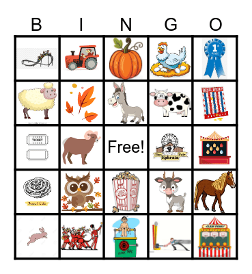 FAIR BINGO Card