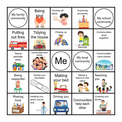 COMMUNITY BINGO Card