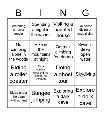 Find Someone Who Bingo Card