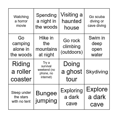 Find Someone Who Bingo Card