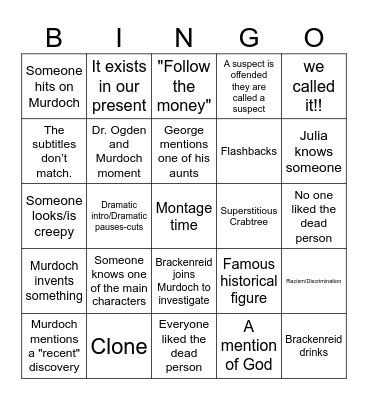 WE ARE SO BAAAACK Bingo Card