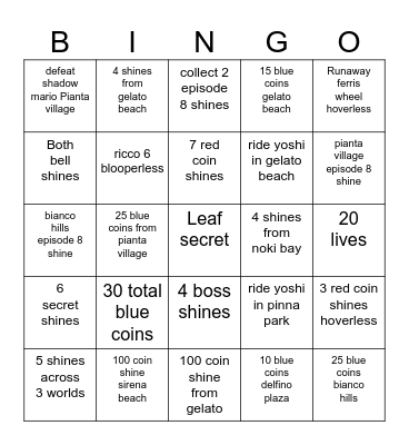 SMS NIGGAHS Bingo Card