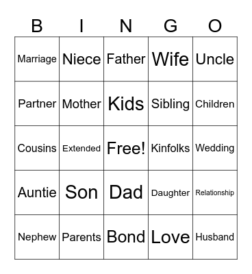 BRAY-MORELAND Bingo Card