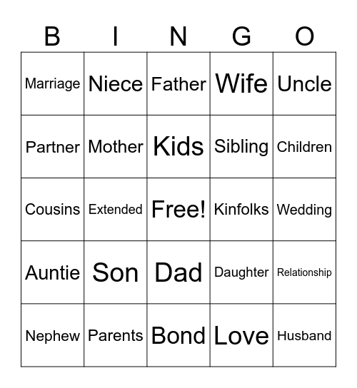 BRAY-MORELAND Bingo Card