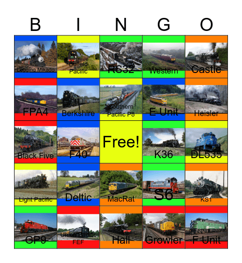 Railways I would like to work after I'm retired both the Commissary and Hy-Vee Bingo Card