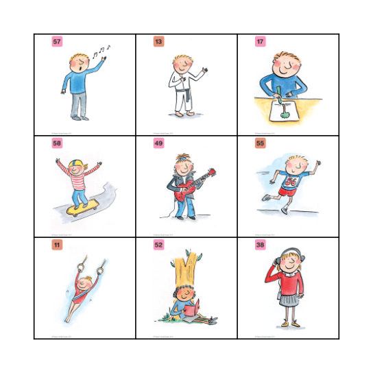 BINGO TIME Bingo Card