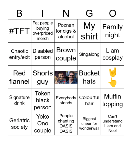 Mad Fer It Bingo Card