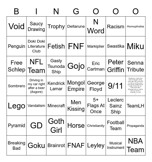 Wplace Bingo Card