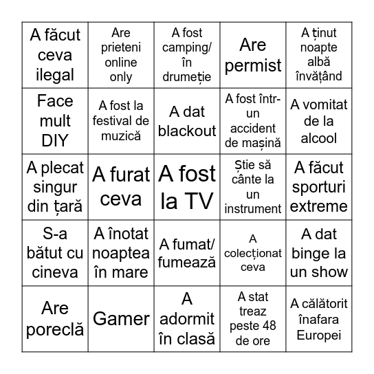 TPNG people bingo Card