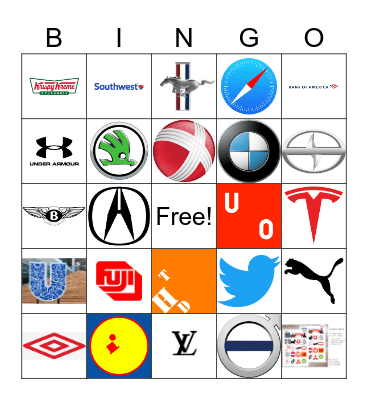 logo Bingo Card