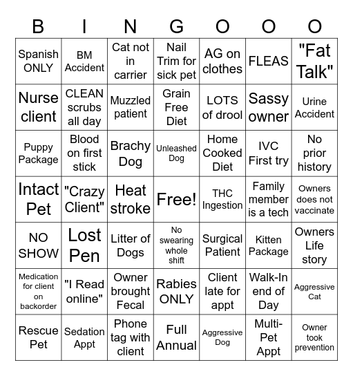 Tech Week Bingo Card