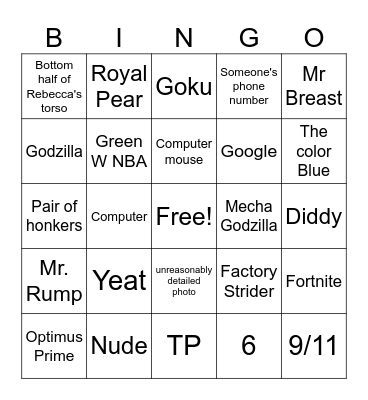 WPlace Bingo Card