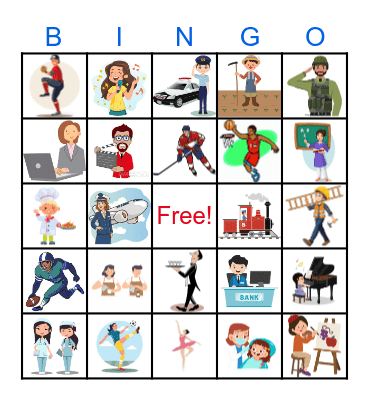 Labor Day Bingo Card