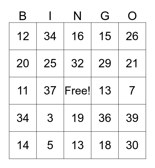 find-the-number-bingo-card
