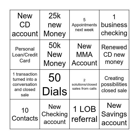 Bingo $100 Spot Bonus Bingo Card